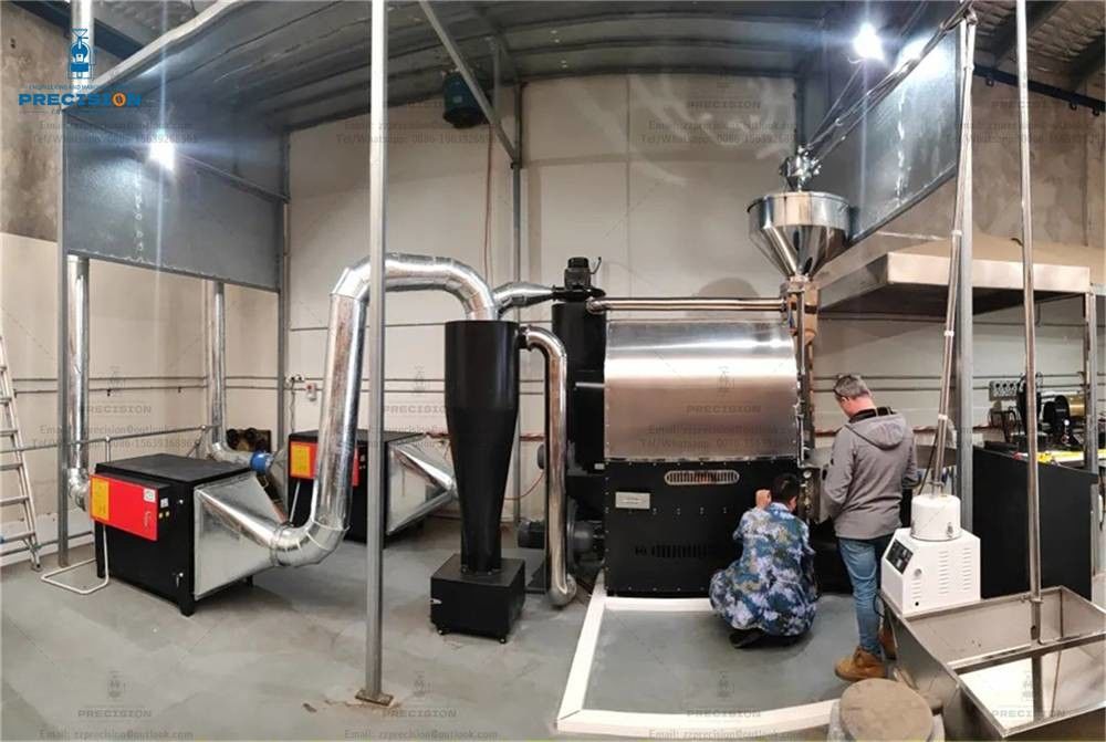 Shop Coffee Roaster Smoke Filter Rust Resistant Stainless Steel Material