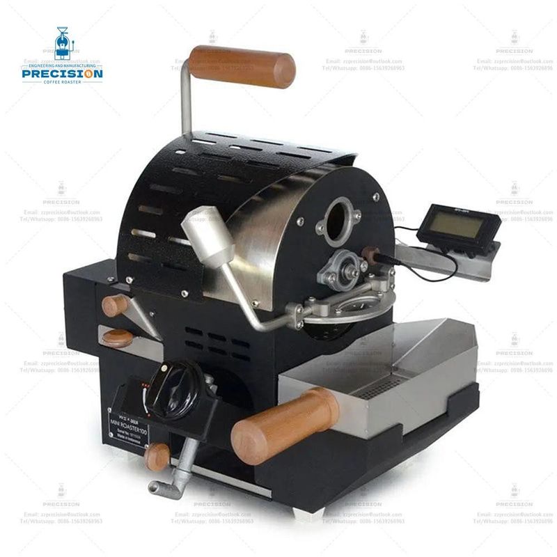 Small Commercial Sample Coffee Roaster Machine LPG Gas Type