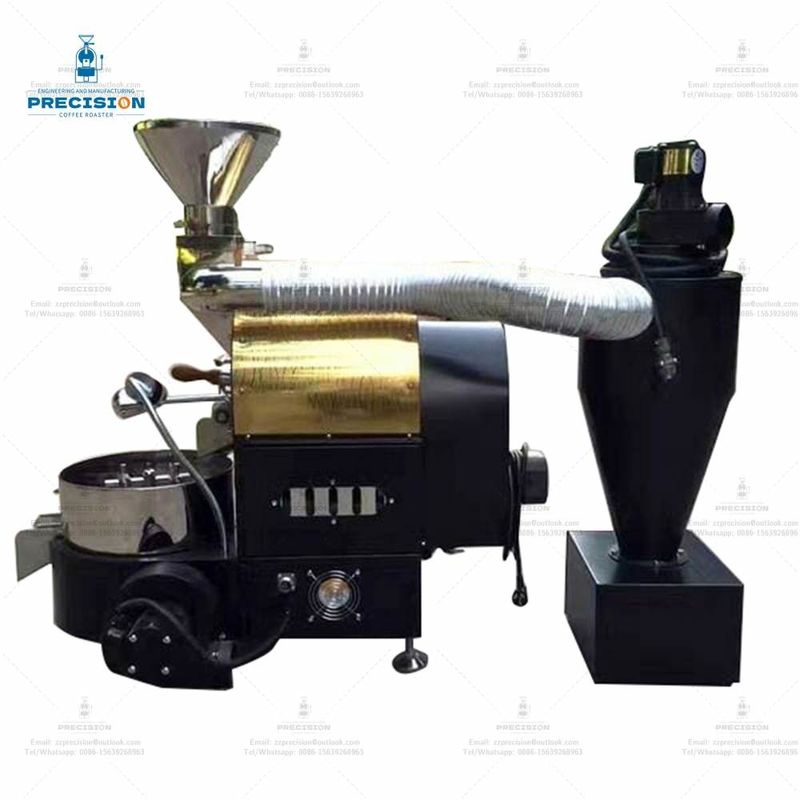 Customized Electric / Gas Type Small Coffee Roaster With Max Capacity 1500g / Batch