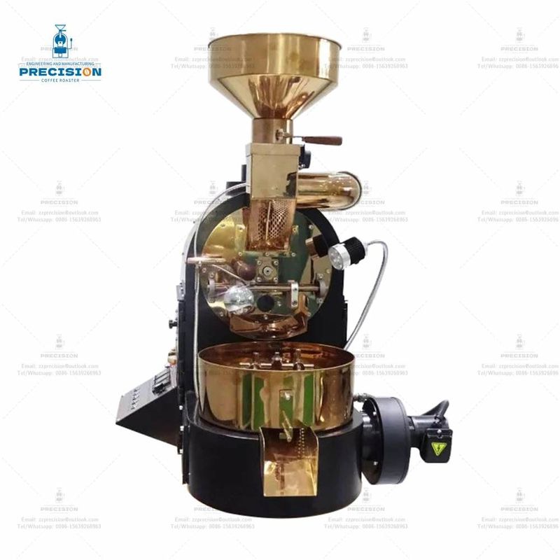 Customized Electric / Gas Type Small Coffee Roaster With Max Capacity 1500g / Batch
