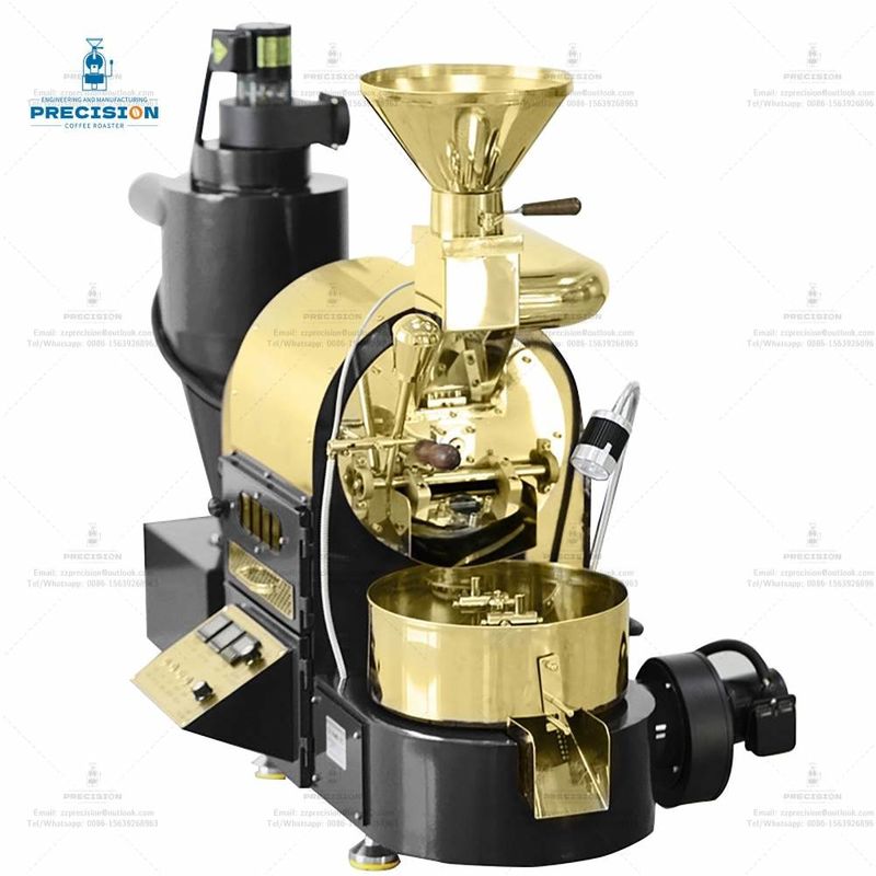 Programmable 1kg Coffee Roaster Red Color Roasting Time 12-15 Minutes