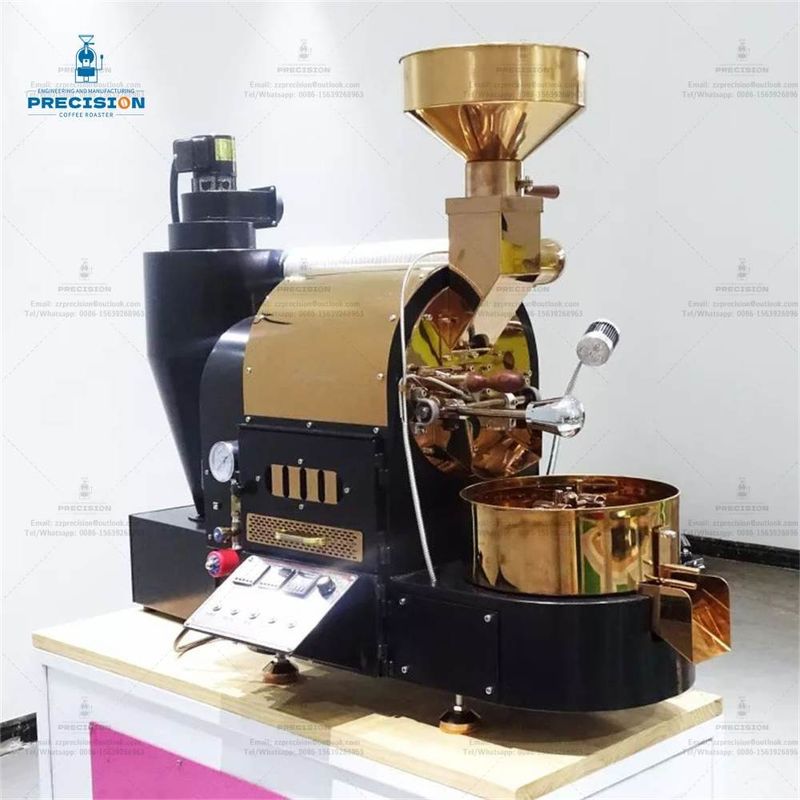 Commercial Fluid Bed Coffee Roaster Customized Color For Cafe