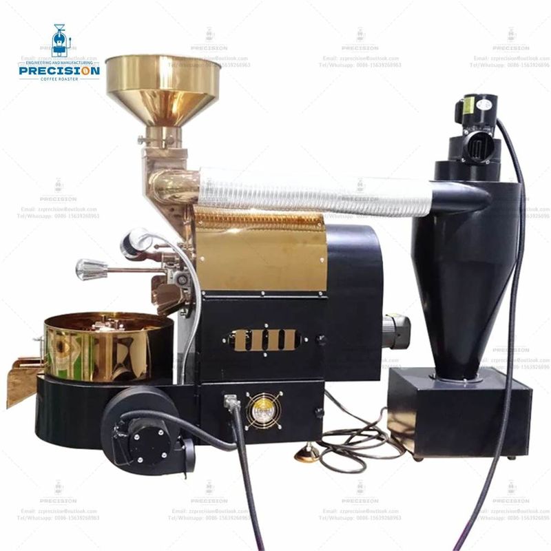 Commercial Fluid Bed Coffee Roaster Customized Color For Cafe