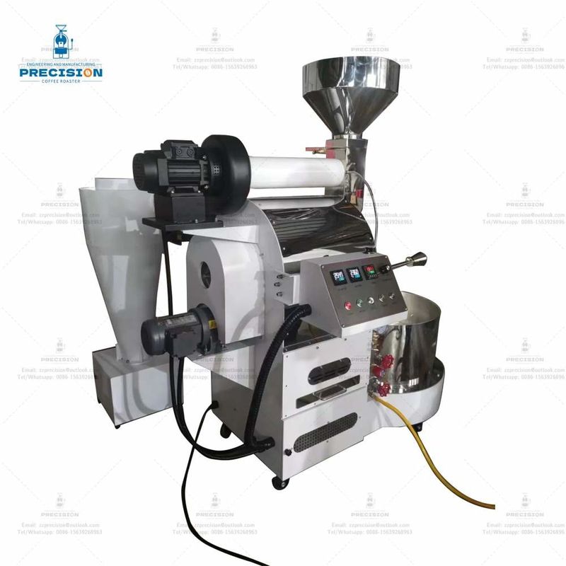 Electric Type Drum Coffee Roaster Stainless Steel Coffee Roasters With CE Certified