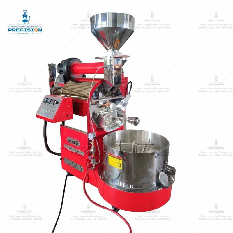 Multifunctional Coffee Roaster 12kg 15kg Air Cocoa Bean Roaster Machine Large Scale Commercial Roaster