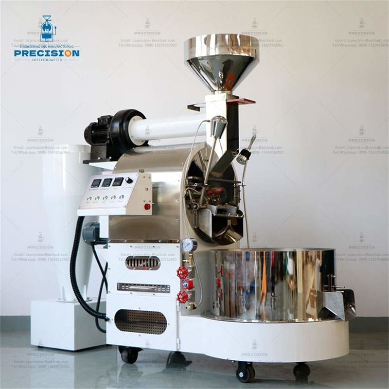 5kg Home Drum Coffee Roaster Equipment Gas Type / Electric Type