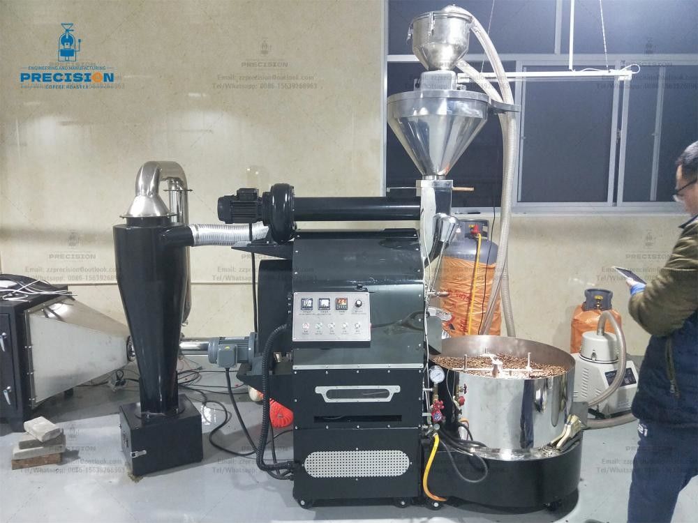 Industrial Colombia Coffee Beans Roaster Coffee Beans Organic Bakery Machine Coffee Roasted Bean Production Machine