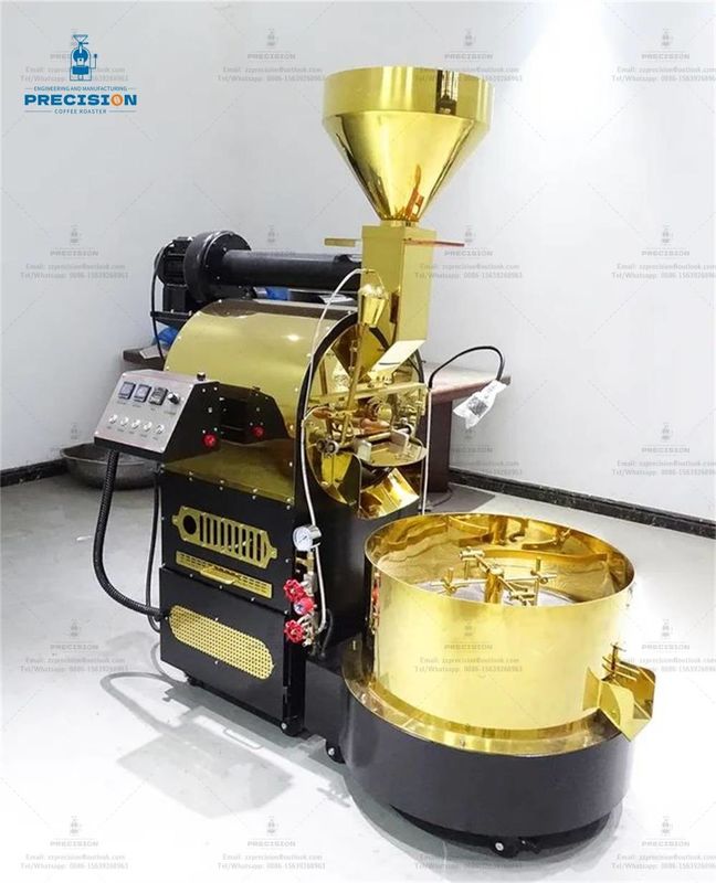 Commercial Home Electric Machine Coffee Roaster For Roasting , Cafe Gas Coffee Roaster Machine