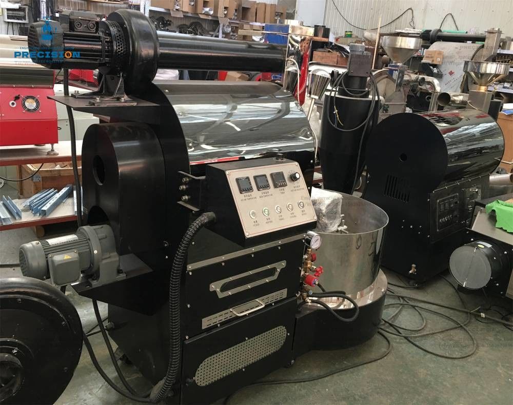 Commercial Home Electric Machine Coffee Roaster For Roasting , Cafe Gas Coffee Roaster Machine