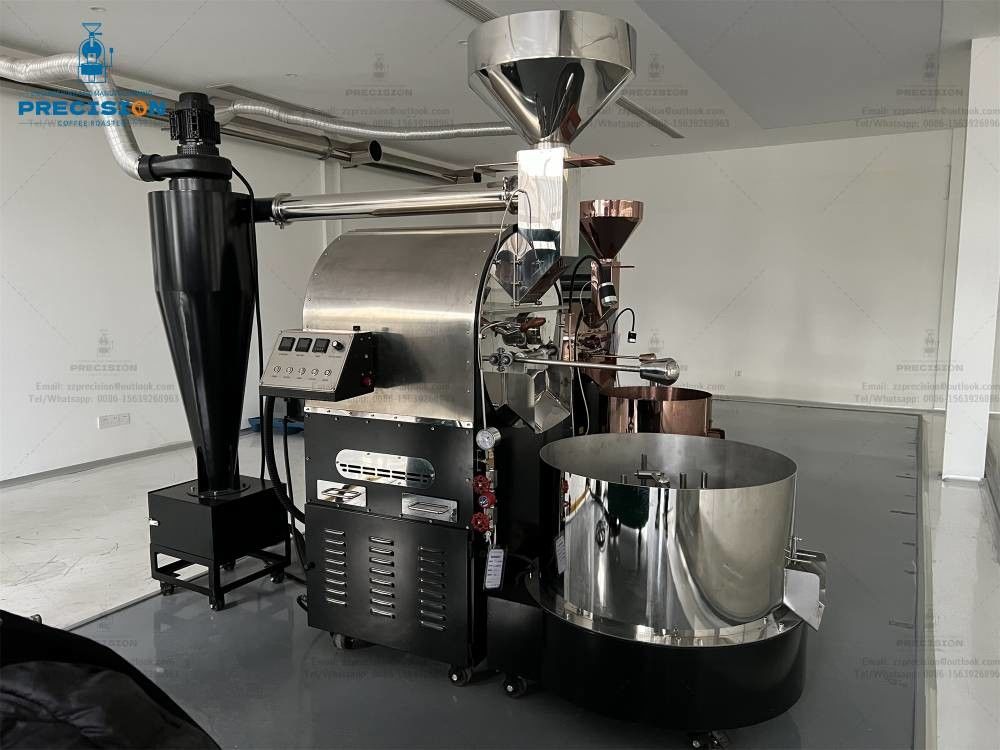 High Capacity Appliances Coffee Roaster Equipment For Large Scale Coffee Production