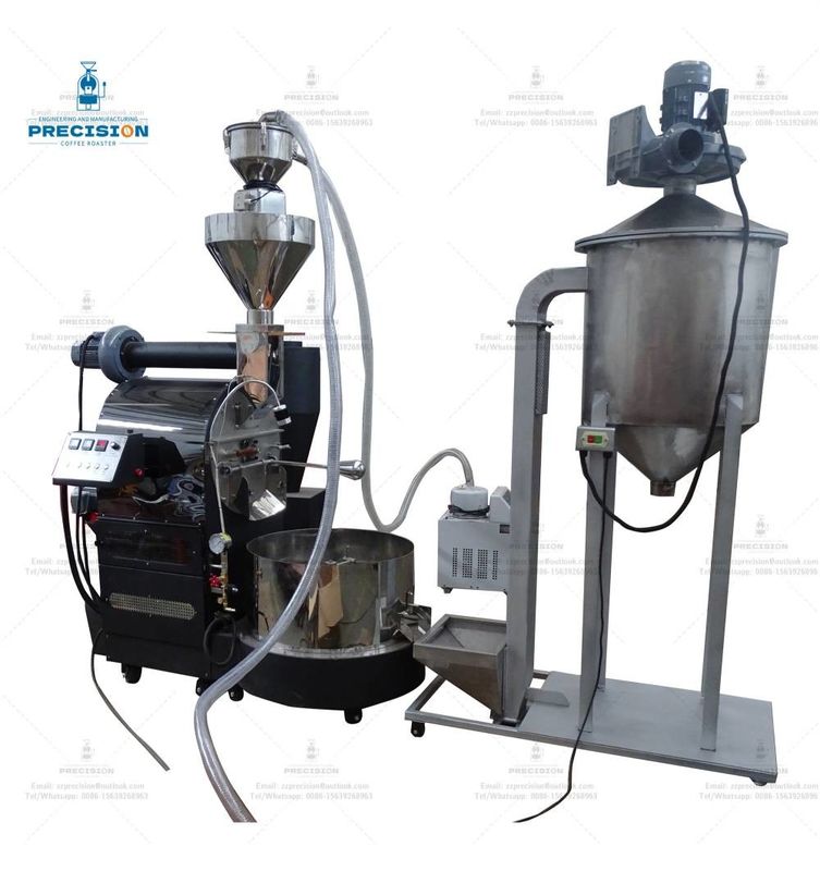 Commercial Grade Coffee Bean Roaster Hot Air Roasting Method Customize Color