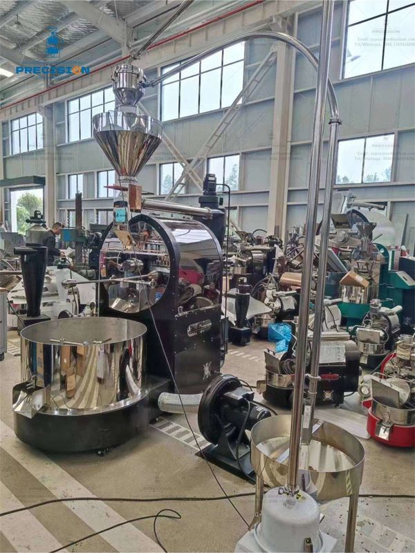Commercial Grade Coffee Bean Roaster Hot Air Roasting Method Customize Color