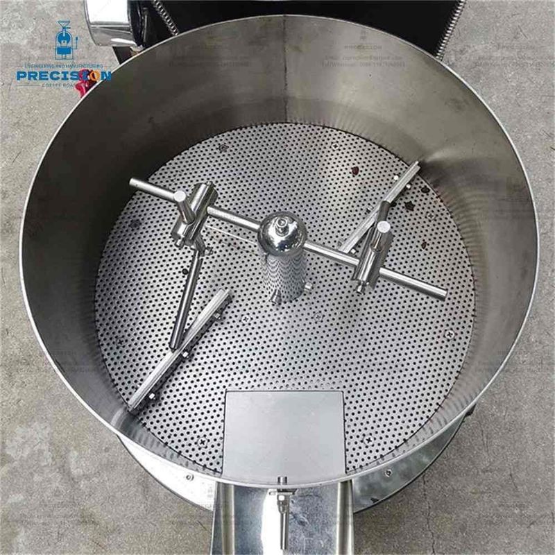 Electric Type Drum Coffee Roaster Stainless Steel Coffee Roasters With CE Certified