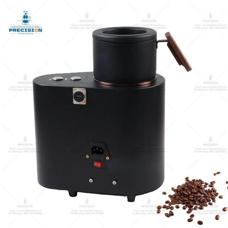 Smarter Coffee Roaster With Airbox And Cooling Cup 220V 2000W Home Coffee Bean Roaster Black White
