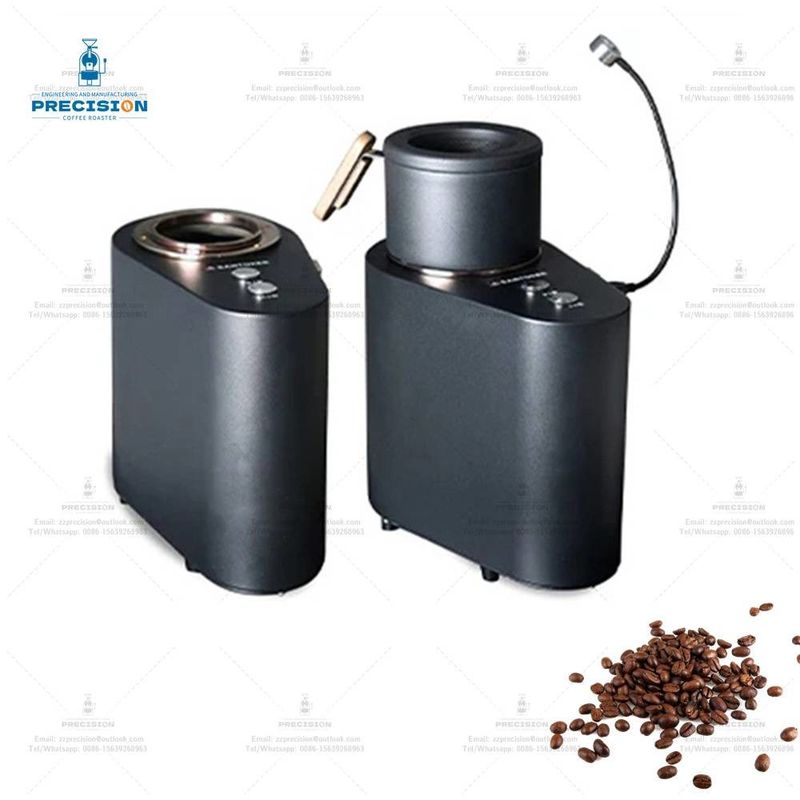 Smarter Coffee Roaster With Airbox And Cooling Cup 220V 2000W Home Coffee Bean Roaster Black White