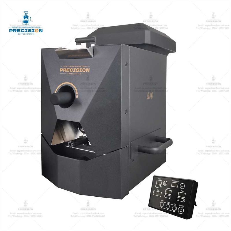 220V 2000W Black White Bean Roaster Home Coffee Roaster Machine With Full Hot Air Baking