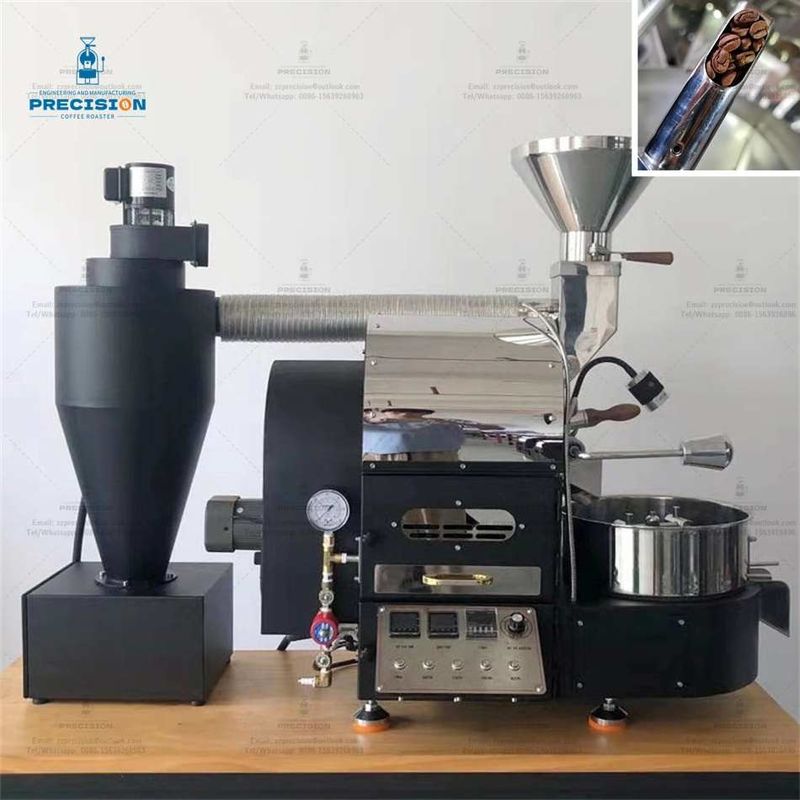 Gas Roaster 200-2500g/ Batch Coffee Bean Roaster With 1-2 Minutes Cooling Time