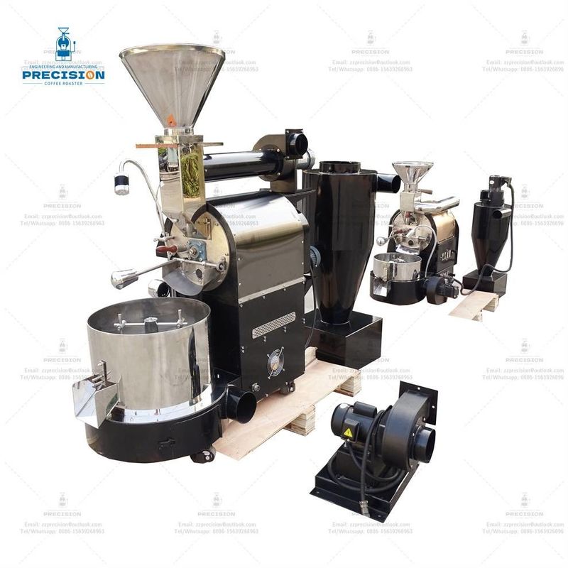 3kg Commercial Coffee Roaster With 316 Stainless Steel Drum Roasting 200-3500g Per Batch
