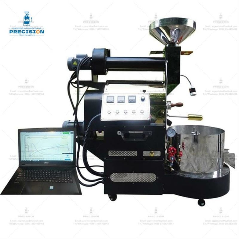 3kg Commercial Coffee Roaster With 316 Stainless Steel Drum Roasting 200-3500g Per Batch
