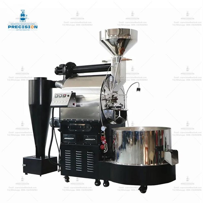 Geen Coffee Roaster 3kg Roasting Machine Cooker Copper Color Optimal For Coffee Bean Baking