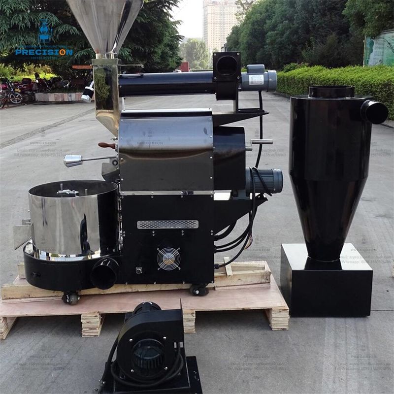 Stainless Steel Coffee Roasting Machine Electric And Gas Custom Body Color