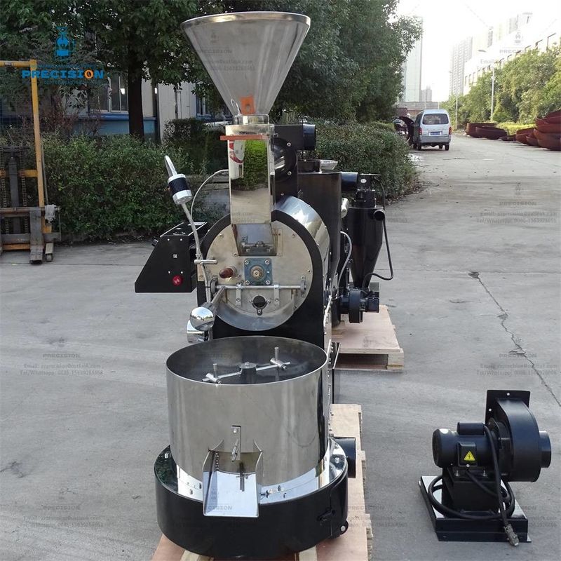 3kg Smart Coffee Roasting Machine With Heat Resistant 316 Stainless Steel Double Layer Drum