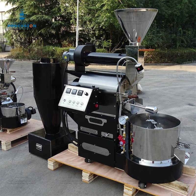 Stainless Steel Coffee Roasting Machine Electric And Gas Custom Body Color
