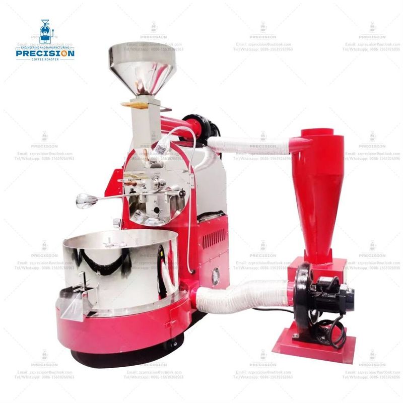 Commercial Stainless Steel Electric Gas Type 5Kg 10Kg Coffee Roasting Machine Coffee Roaster