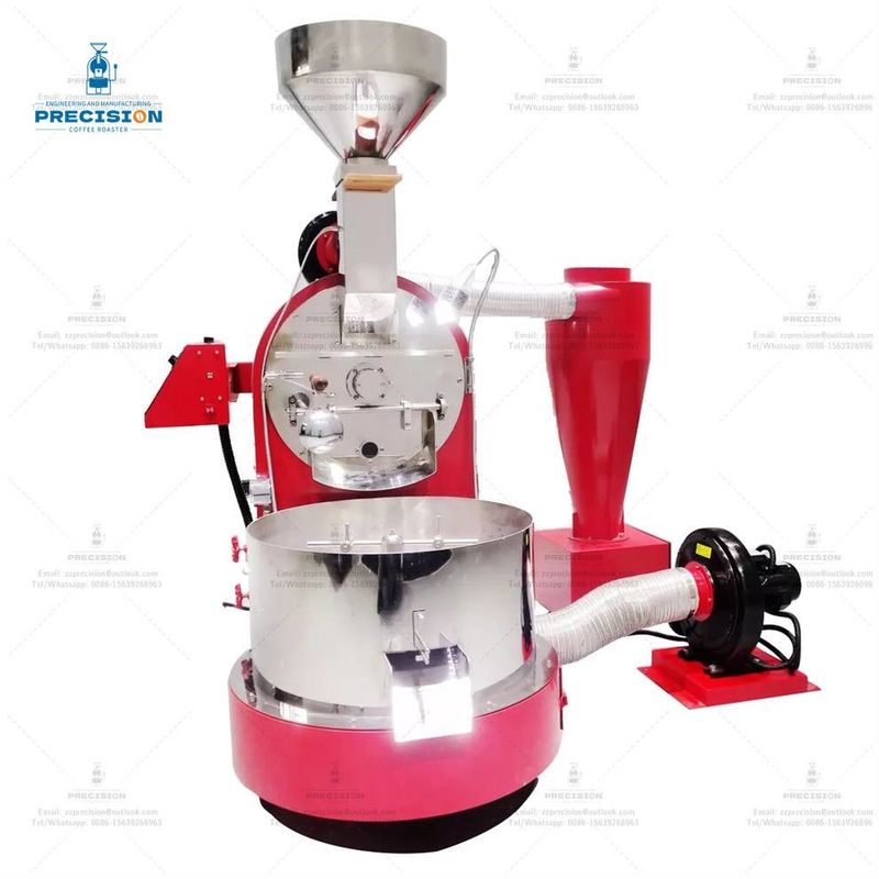 Commercial Stainless Steel Electric Gas Type 5Kg 10Kg Coffee Roasting Machine Coffee Roaster