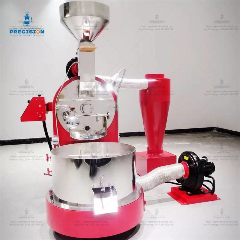 5Kg 12Kg 15Kg Gas Electric Artisan Coffe Bean Toaster Roasting Machine 0-300C Adjustable Temperature