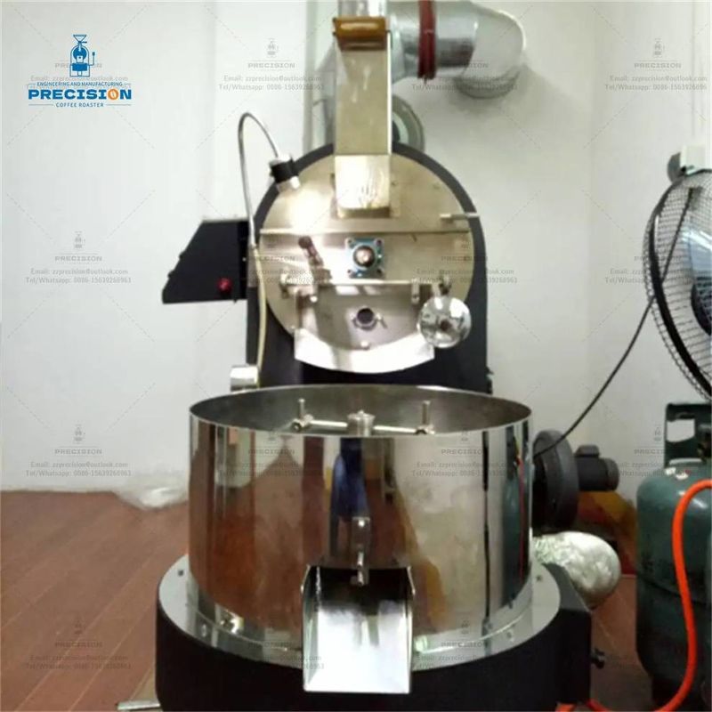 Stainless Steel Electric Gas Type 5Kg 10Kg 15Kg Coffee Roasting Machine Coffee Roaster