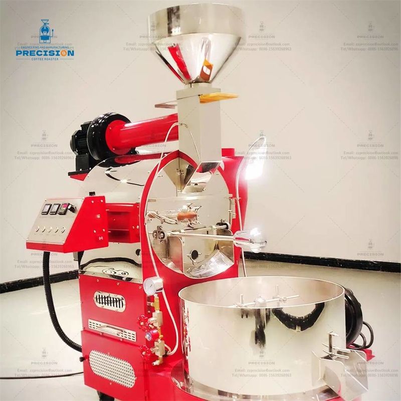 Commercial Industrial Multi Burner 5Kg 15Kg 20Kg Gas Electric Artisan Coffee Bean Roaster Machine