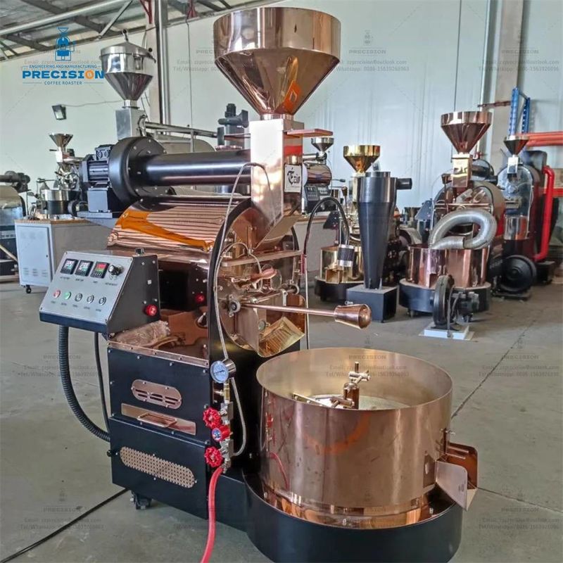 Commercial Electric Manual Home T6Kg 5Kg 3Kg 2Kg Sample Roasting Machine Bean Coffee Roaster