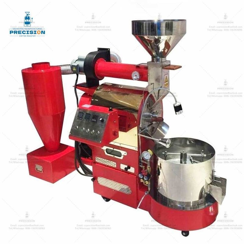 1-7kg Batch Capacity And 12-15 Minutes Roasting Time 5kg 6kg Coffee Roaster