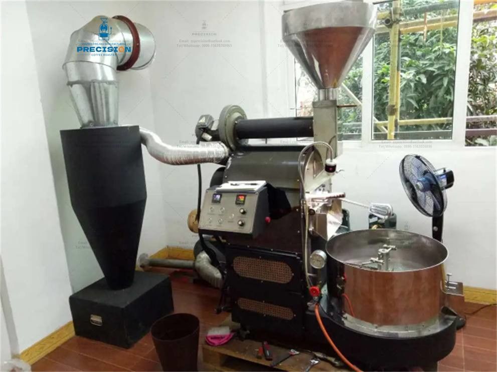 Commercial Industrial Automatic 20Kg 30Kg 60Kg Multi Burner Infrared Gas Electric Cafe Nut Coffee Bean Roaster Machine