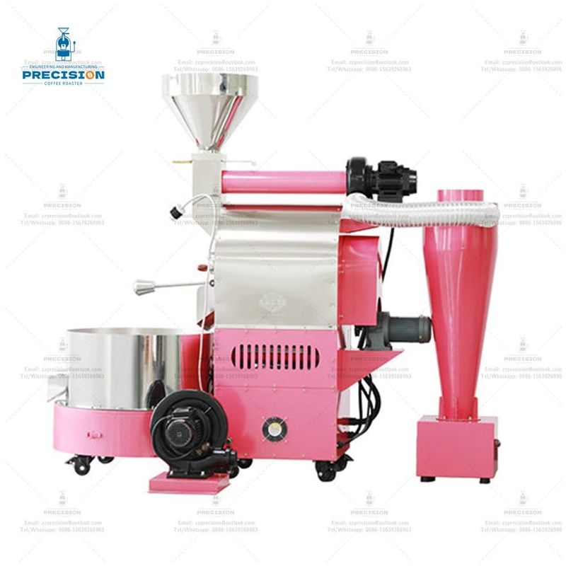 Double Layer Stainless Steel Drum Electric Sample Cafe Nuts 2Kg 3Kg 6Kg Gas Bean Machine Coffee Roaster