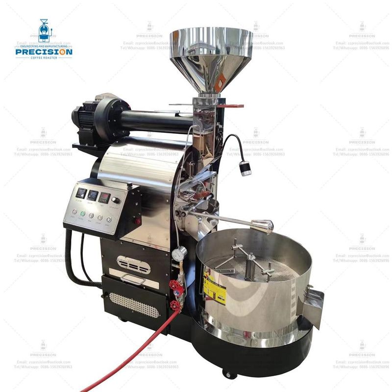 Industrial Gas Electric 2kg 3kg 6kg Cafe Coffee Bean Roaster Giesen Commercial Coffee Roasting Machine