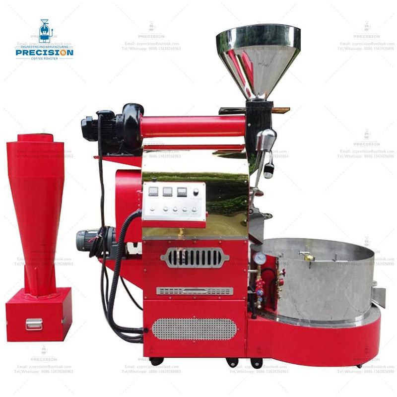 Commercial Multi Burner Infrared Home Use Gas Electric 2kg 3kg 6kg Cafe Coffee Bean Roaste Coffee Roasting Machine