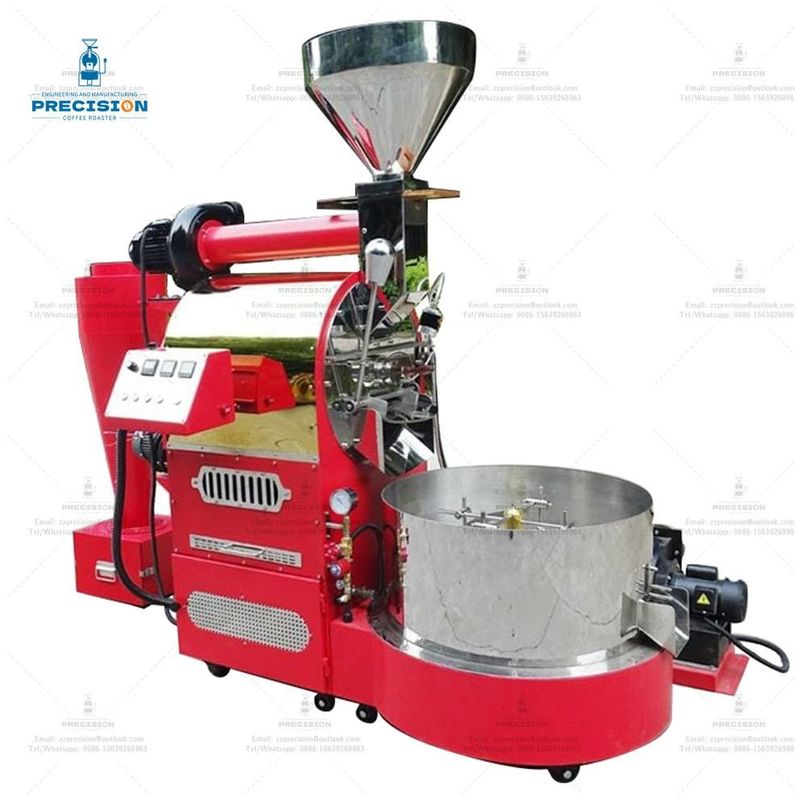 Multi Burner Electric Gas 2Kg 3Kg 6kg 12Kg Coffee Bean Roaster Giesen Commercial Coffee Roasting Machine For Home And Roastery
