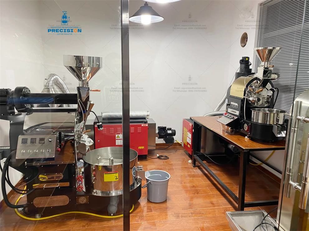 Commercial Home 2Kg 3kg 6kg Electric Machine Coffee Roaster For Roasting Cafe Gas Coffee Roaster Machine