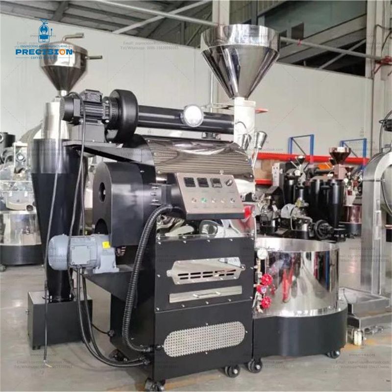 Industrial Gas Electric 2kg 3kg 6kg Cafe Coffee Bean Roaster Giesen Commercial Coffee Roasting Machine