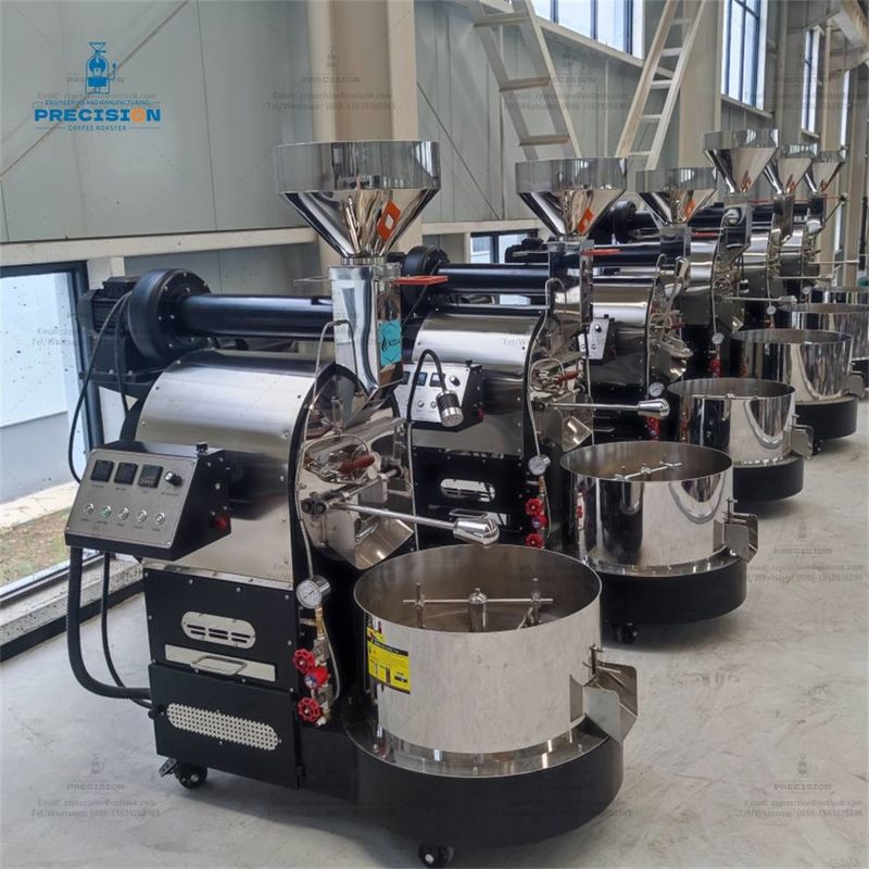 Commercial Home 2kg 3kg 6kg Electric Machine Coffee Roaster For Roasting Cafe Gas Coffee Roaster Machine