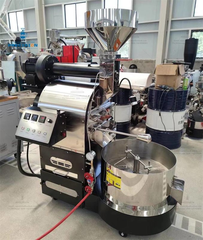 Industrial Gas Electric 2kg 3kg 6kg Cafe Coffee Bean Roaster Giesen Commercial Coffee Roasting Machine