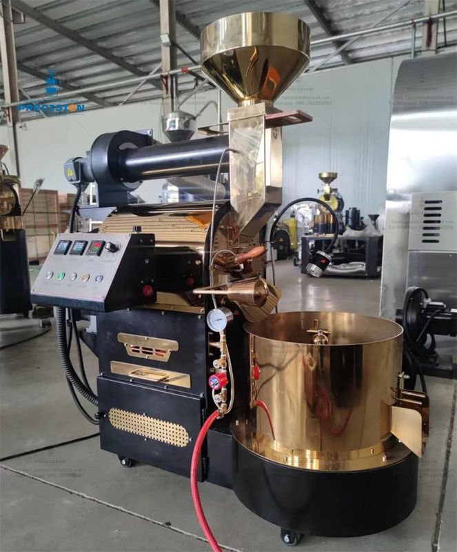Commercial Home 2kg 3kg 6kg Electric Machine Coffee Roaster For Roasting Cafe Gas Coffee Roaster Machine